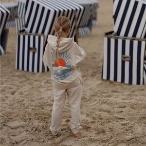 Organic cotton Kids hoodie and jogger set